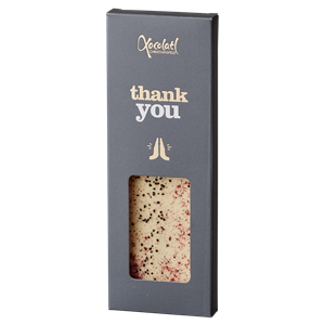 "Thank You" Snackbar - Chokoladeplade fra Xocolatl 50 g 