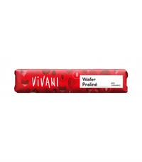 Chokoladebar Vaffel Praline Vivani 40 g - Økologisk NEDSAT PGA DATO 