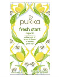 Pukka Fresh Start Tea  Økologiske Tebreve