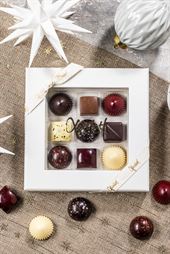 Christiansfelder Star 9 Chokoladeæske fra Xocolatl 80 g - FORUDBESTIL NU